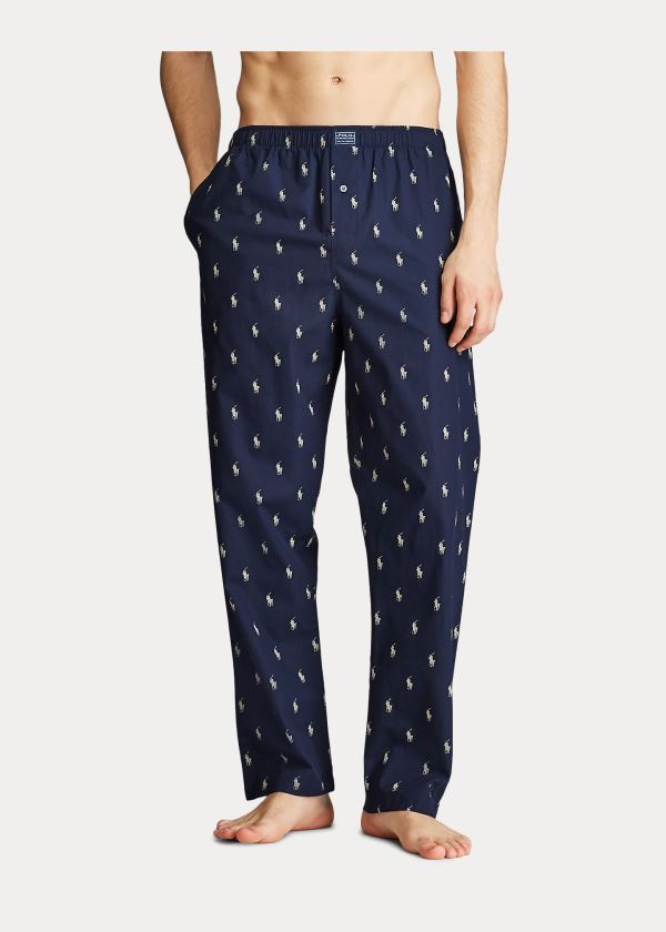 Polo Ralph Lauren Signature Pony Pyjamasbukser Herre Danmark (SNFQD4609)